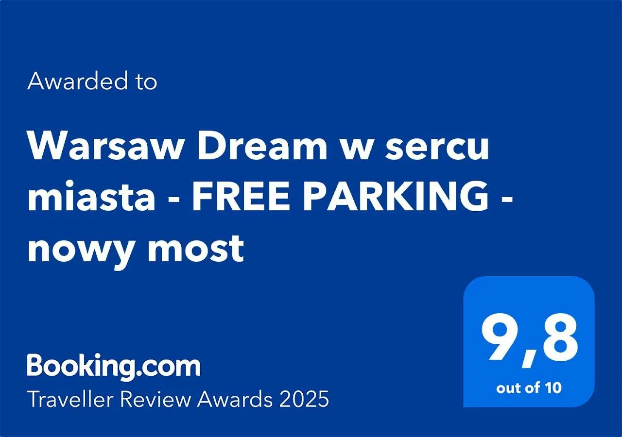 Warsaw Dream W Sercu Miasta - Free Parking - Nowy Most شقة